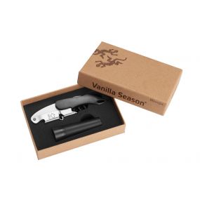 VS MINNIPA Sada otvíráku a zátky na víno černá